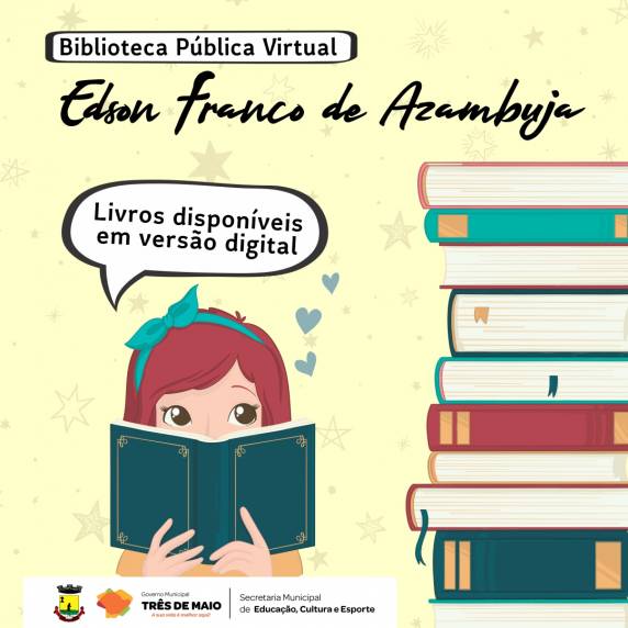 As obras estarão disponíveis através de link do Google Drive