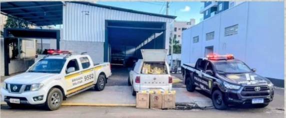 Ação conjunta da Brigada Militar e Polícia Civil causou prejuízo estimado de R$ 110 mil ao crime organizado