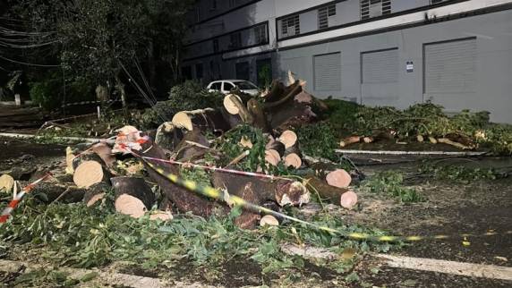 Chuva intensa e ventos de até 100 km/h causaram destelhamentos, queda de árvores, bloqueios no trânsito e transtornos em pelo menos 24 municípios gaúchos